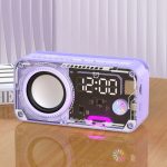 Retro Portable Bluetooth Speaker Radio Style (Pink Edition)