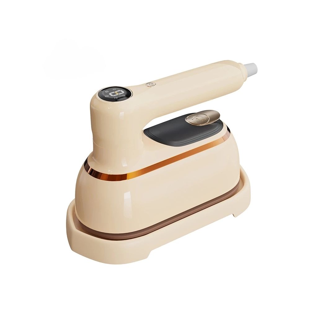ELE-Product (51) HAN RIVER Portable Handheld Garment Steamer Iron (Cream Beige Edition) - Image 1